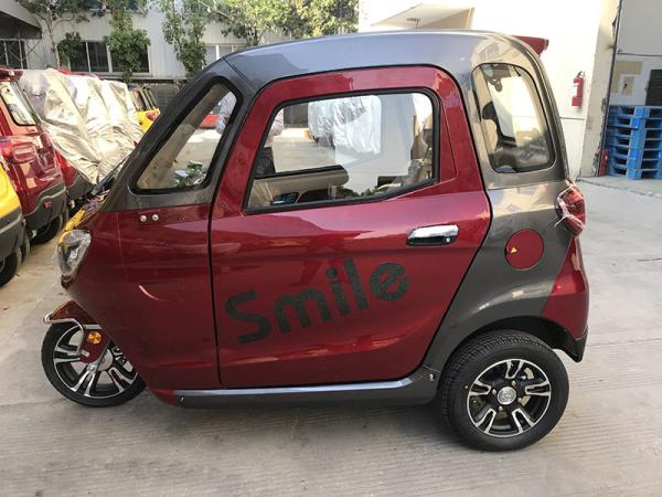 60V 1500W Three Wheel Electric Tricycle With Hand Brake