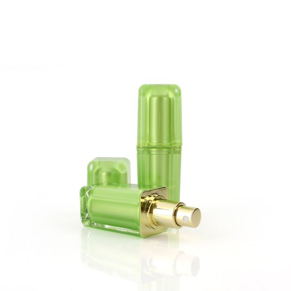 Green Lotion 40ml 70ml Plastic Cosmetic Container