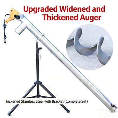 Stainless Steel Grain Conveyor Dustproof Vertical Auger Conveyor For Storage