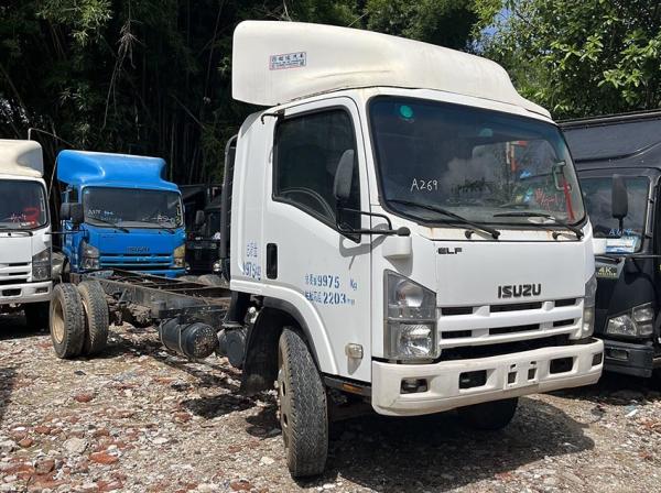 Camiões Usados Isuzu ELF Camião 600p 700P 4X2 Camião Leve Usado 175hp Motor Diesel Camião de Carga
