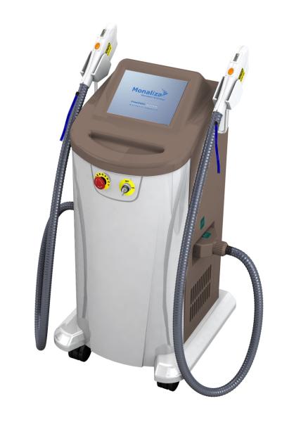 IPL laser hair removal SHR  Monalisa system elos quickly hair removal skin rejuvenation FDA approved