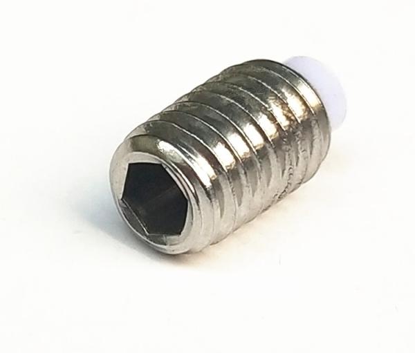 POM Stainless Steel Nylon Tip Set Screws Metras M6 SJ2843 Model Zinc Plating