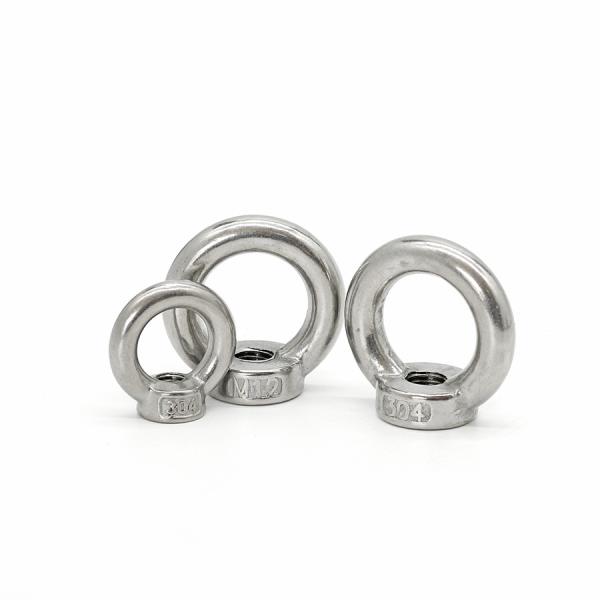 Easy Installation Stainless Steel Eye Nut DIN 582 Corrosion Resistant