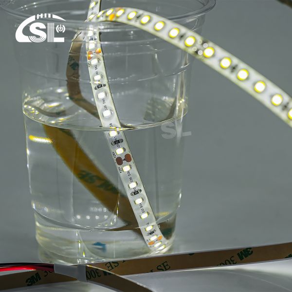 12V imperméable à l'eau IP65 60LED 3000k 4000k 6500k Lampes à bande LED Contrôle tactile Matériau en cuivre