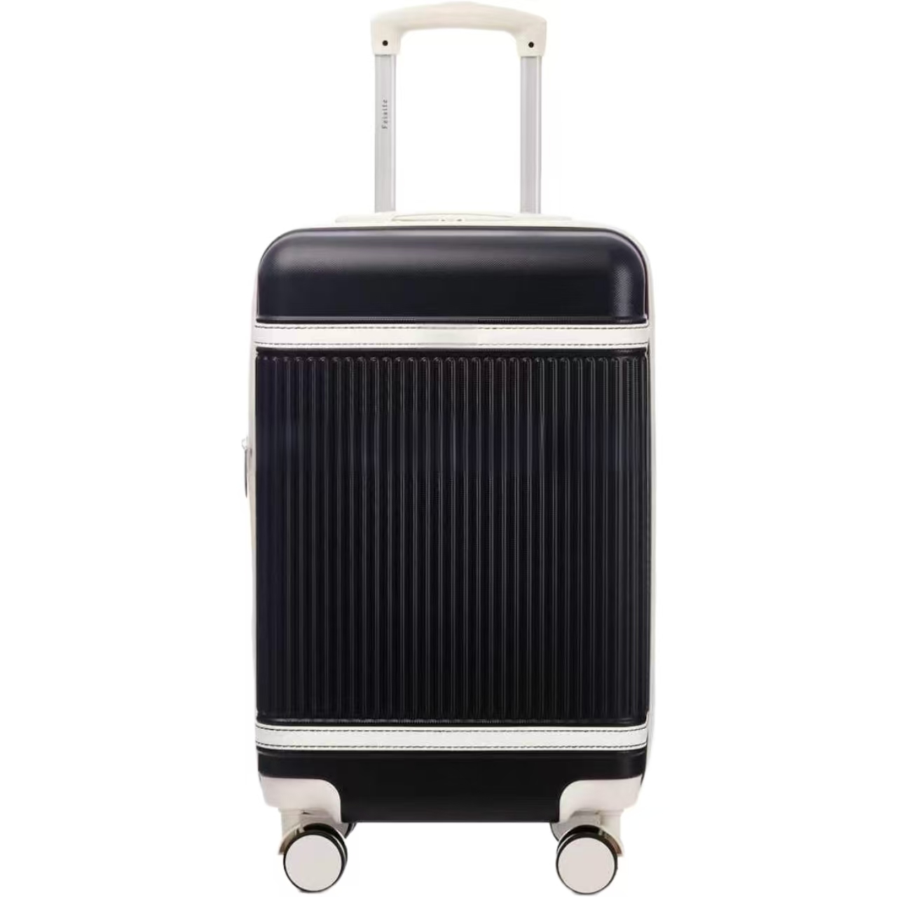 Unisex Large Capacity Expandable ABS Leather Trolley Suitcase Hot Sale Unisex Travel Luggage with Spinner Wheels
