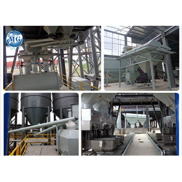 Полноавтоматический Grout плитки машины смесителя порошка миномета T/H 10-20 сухой делая завод