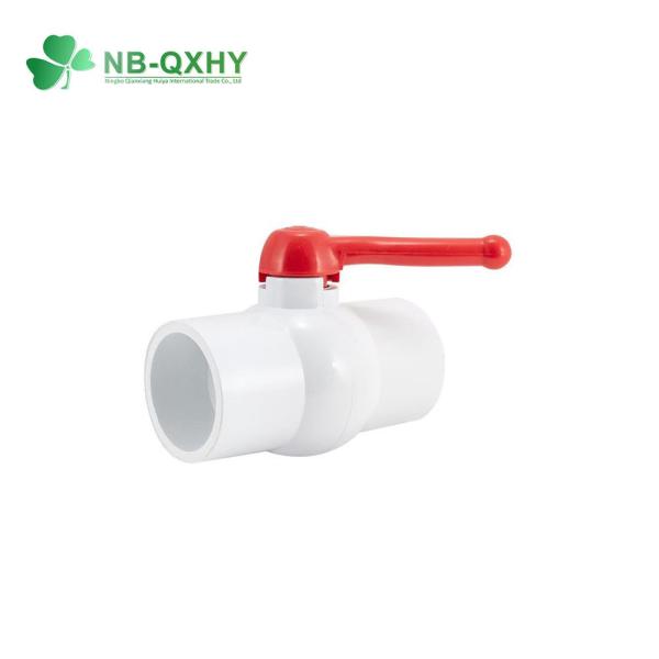 Manual Operation Male Threaded Plastic Ball Valve 3 2 Inch PVC UPVC with Threaded