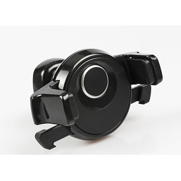 Mini Black Adjustable Phone Holder 360 Degree Mechanical Era Car Mount 70g