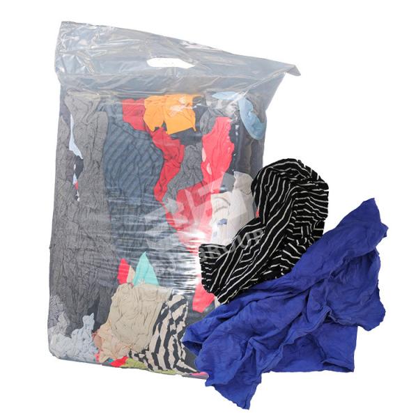 Lint free Mixed Colored Rags 100% Cotton Industrial Cleaning trapos industriales for wiping oil