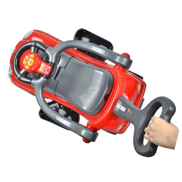 Фиолетовый мини-велосипед для детей, чтобы ездить на машине Изготовлен из PP пластикового материала