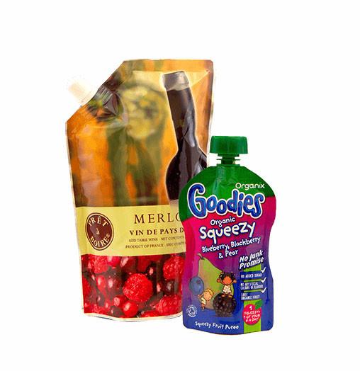 Doypack Customized Printed Spout Plastic Aluminum Foil Bag Packaging Stand up Pouch for Juice