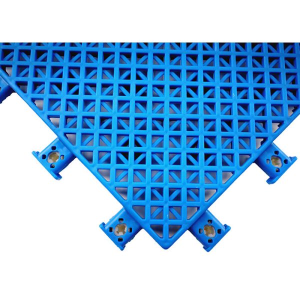 300 mm * 300 mm * 15.8mm Futsal Court Flooring Safe PP Made Safe
