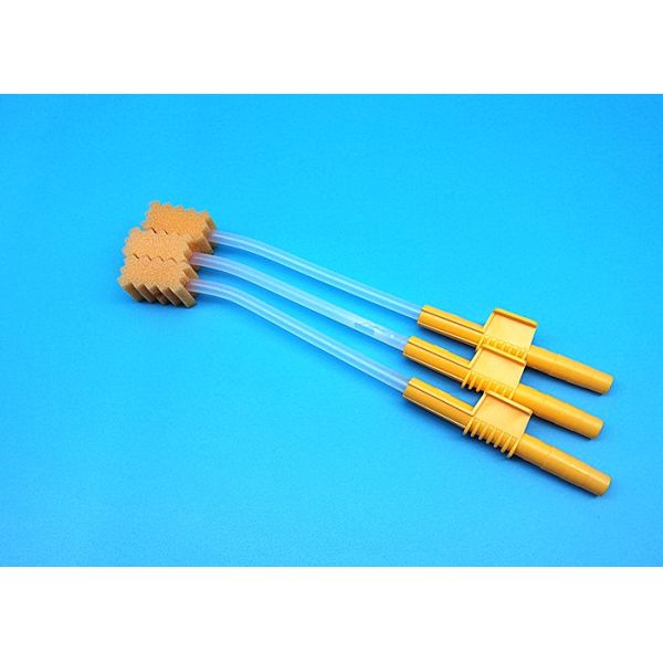 Yellow And Transparent Suction Connecting Tube , Surgical Suction Tube LC-ST010