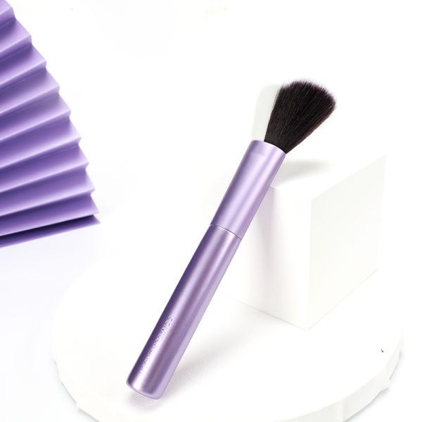 ISO9001 Purple 7 Piece Makeup Brush Set Synthetic Makeup Brushes Anti Bac