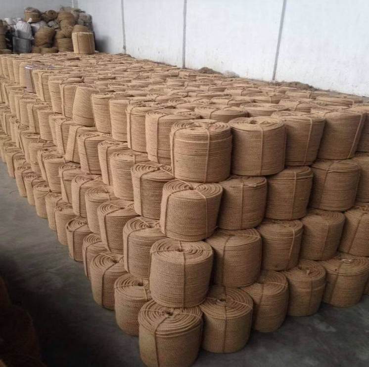 3ply 3mm Baler Twine FIBER Natural 4g/m-6.3g/m Customized Length Agriculture Packing Twine Twine in Rolls