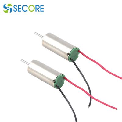 moteur minuscule de vibration de 6mm pour des jouets, moteur micro de C.C de brosse de moteur de 4.5v 13000rpm Coreless