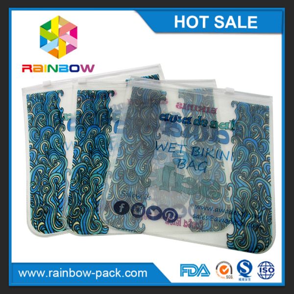 Подгонянная напечатанная логотипом плода слайдера сумок доказательства запаха сумки сумка изготовленного на заказ зиплок упаковывая с отверстием ханге