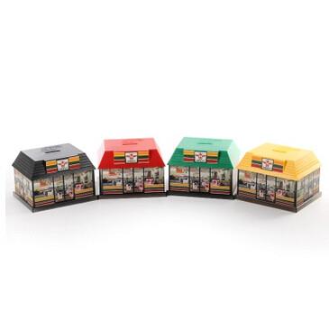 New promotion gift creative product shopping store house shape saving bank