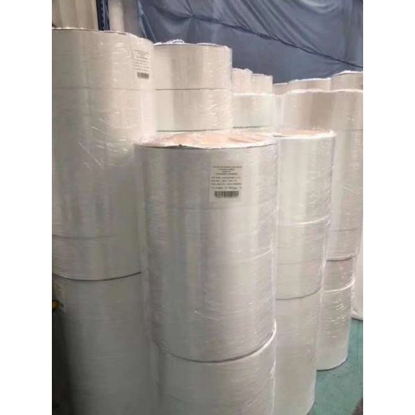 White Blue Meltblown Cloth , Melt Blown Material Hot Stamping Anti Bacteria