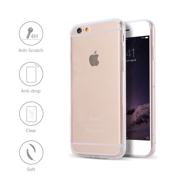 New Products smartphone Accessories Case For Iphone 8 , For Iphone 8 TPU Clear Transparent Phone Case