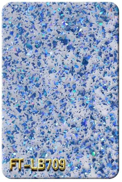 1/8'' Glitter Acrylic Sheet Opaque Glossy Pink Cast Lucite Panels