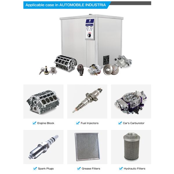 8.5 Gallon Industrial Ultrasonic Cleaner 600W SUS304 For PCB Boards