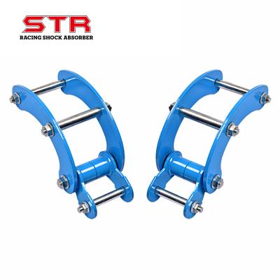 2 Inch Stainless Steel Suspension Shackles Blue 4x4 Shackles