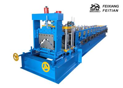 312 Roof Tile Roll Forming Machine , PLC Control Ridge Cap Roll Forming Machine