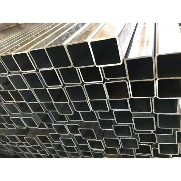 ASTM A-500 Steel Square Tube 100 X 50 X T3.0mm with Black Surface Treatment for Construction and Machinery