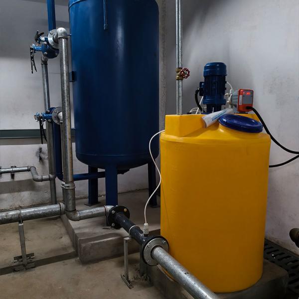 Système de collecte de l'eau de pluie en conteneurs de 40 ft avec filtration RO