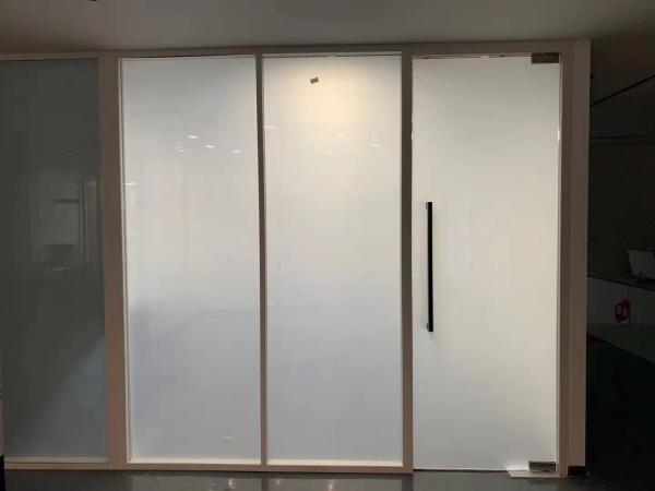 Smart Glass moderado de vidro mágico do filme esperto autoadesivo de Pdlc para a parede de vidro autônoma da casa de banho com chuveiro da porta de Windows