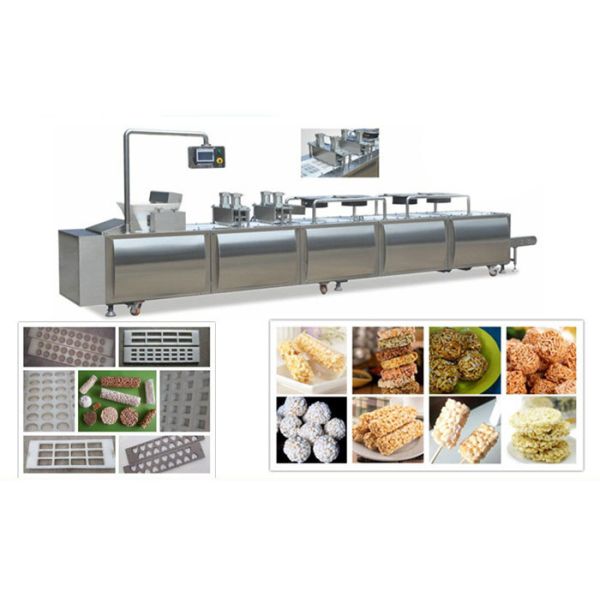 Barra automática que forma el acero inoxidable de la máquina para la compresión del cereal de desayuno