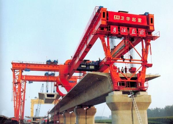 Beam Crane Gantry Girder , Underslung Bridge Crane CE Approved For MRT Beam Launcher