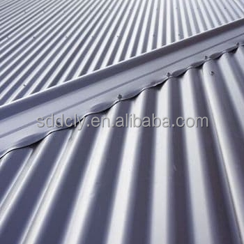 Z80 0,14 мм оцинкованный гофрированный металлический кровельный лист для устойчивости к коррозии