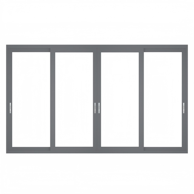 Thermal Insulation Heavy Duty Sliding Aluminium Front Doors For Indoor Or Outdoor