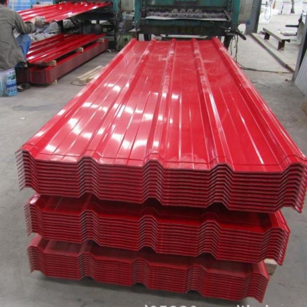 Цвет коррозионной устойчивости покрыл стальные настилая крышу листы ASTM 16MnR 15MnVR 10MM