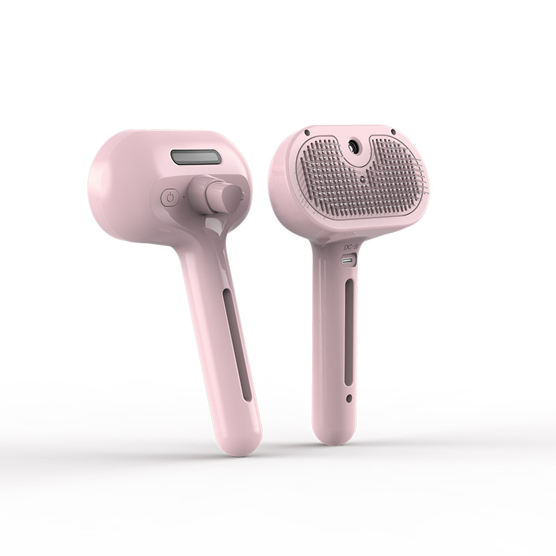 Rechargeable Pet Spray Grooming Brush | Mould & OEM Finished Units