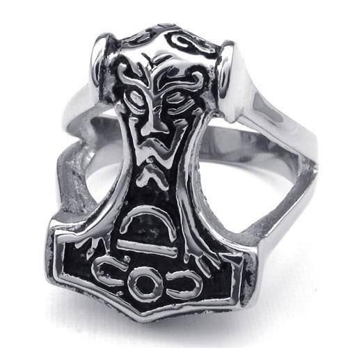 Tagor Jewelry Super Fashion 316L Stainless Steel Casting Rings Collection PXR006