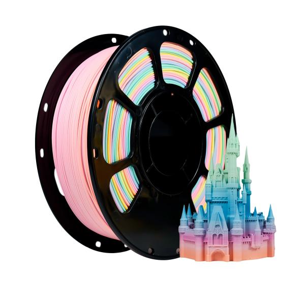 Filament iBOSS PLA+ Mat Givré Macaron 1,75 mm 1 kg pour impression 3D