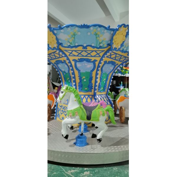 Езда лошади Carousel 800W детей 5M для торгового центра