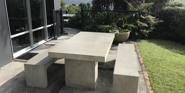 Mobiliário de concreto de jardim de alta resistência para o exterior Mobiliário de bancos de concreto GRC