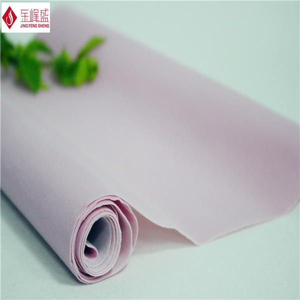 Customized 100% Cotton Velvet Upholstery Fabric Tear-Resistant Pink Soft