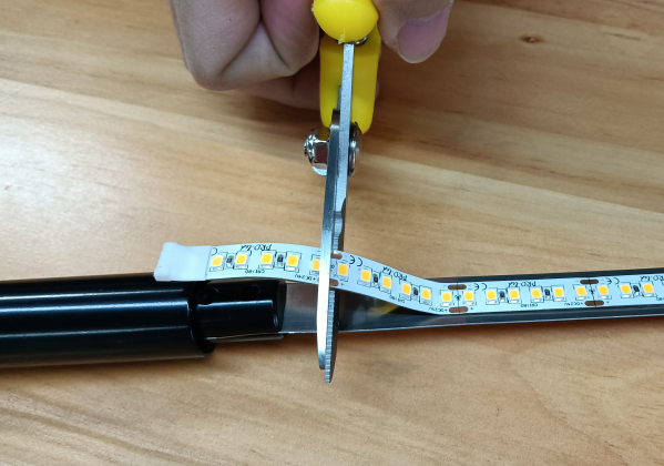 Length 4m 6m 8m 12m Suspended LED Aluminium Profile Home Decoration