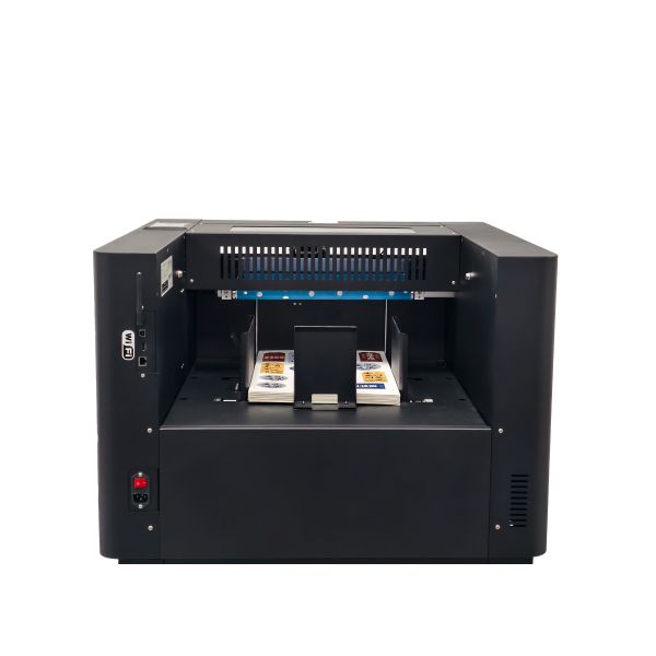 A3/A4 Carton Adsorption Statics Removing Label Cutting Machine With Wheel Indentation