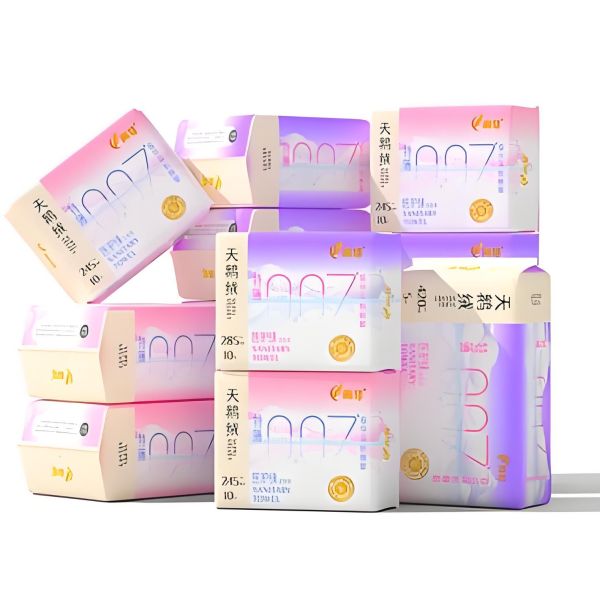 Servo Driven 8-10 PCs Sanitary Napkin Premade Pouch Automatic Bagging Sealing Machine