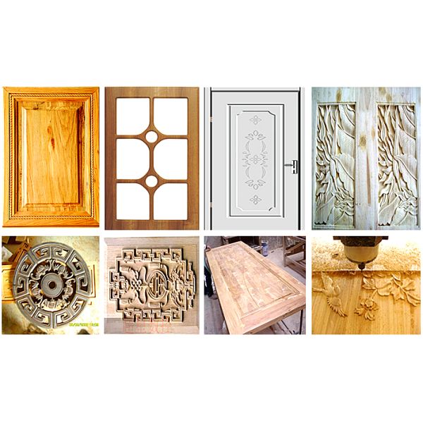 Máquina de rotación por CNC 1325 Panel de trabajo de madera Solución de muebles Rotación por CNC de madera