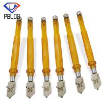Por mayor Manual mango de metal cerámico cortador de cristal de azulejos Diamante Cuchillo de vidrio herramienta de corte