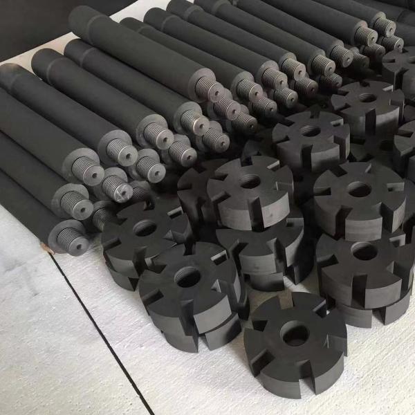 1.61 G/Cm3 Bloco de grafite de vibração lisa para peças de fornos ou elementos de aquecimento