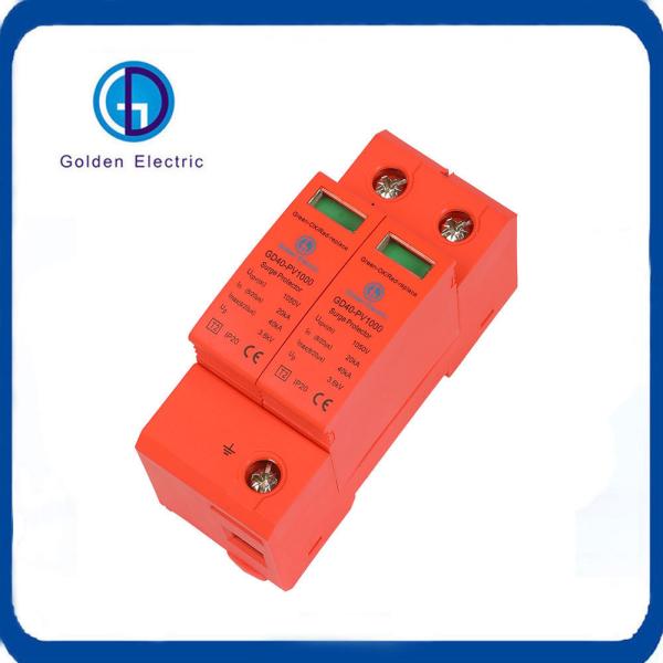2p DC 600V 800V Surge Arrester Protector Solar Surge Protective Device for PV Solar System