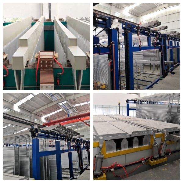 Aluminum Anodizing Production Line Flexible Automation Comprehensive Management